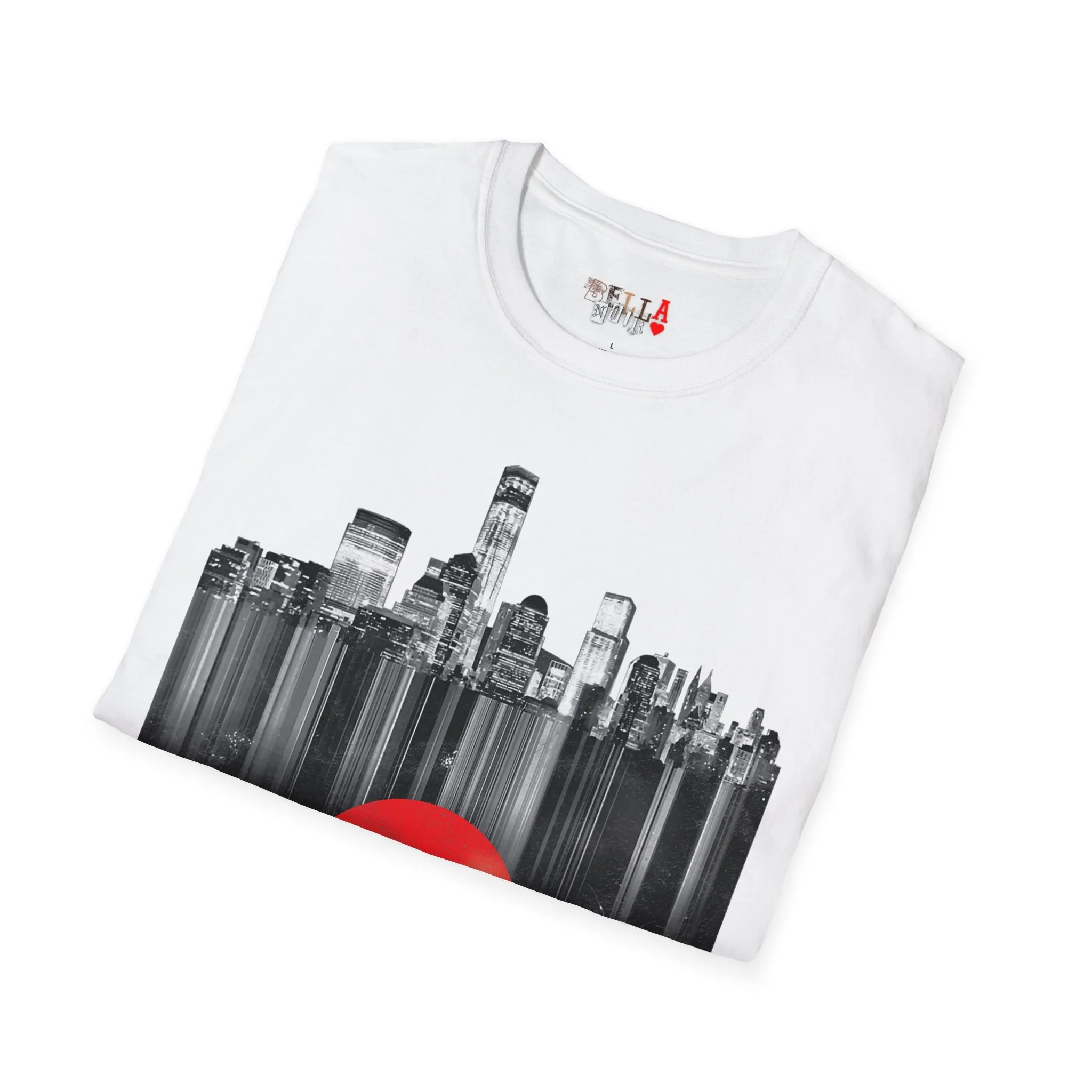 Wax City Skyline Unisex Softstyle T-Shirt