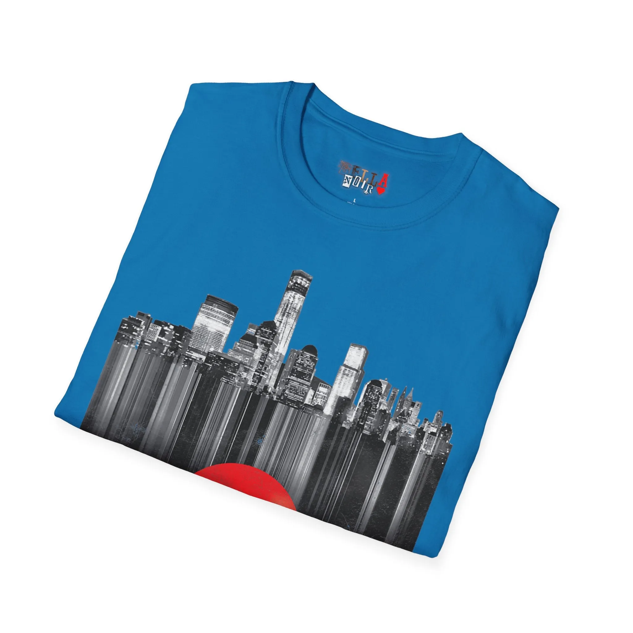 Wax City Skyline Unisex Softstyle T-Shirt