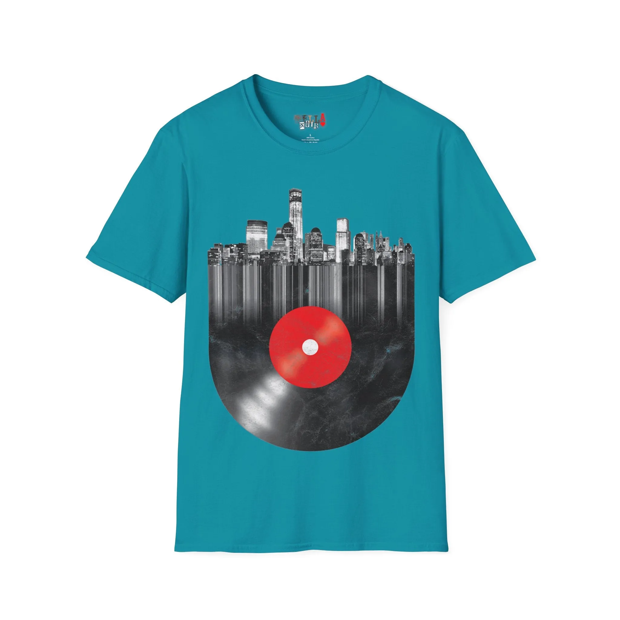 Wax City Skyline Unisex Softstyle T-Shirt