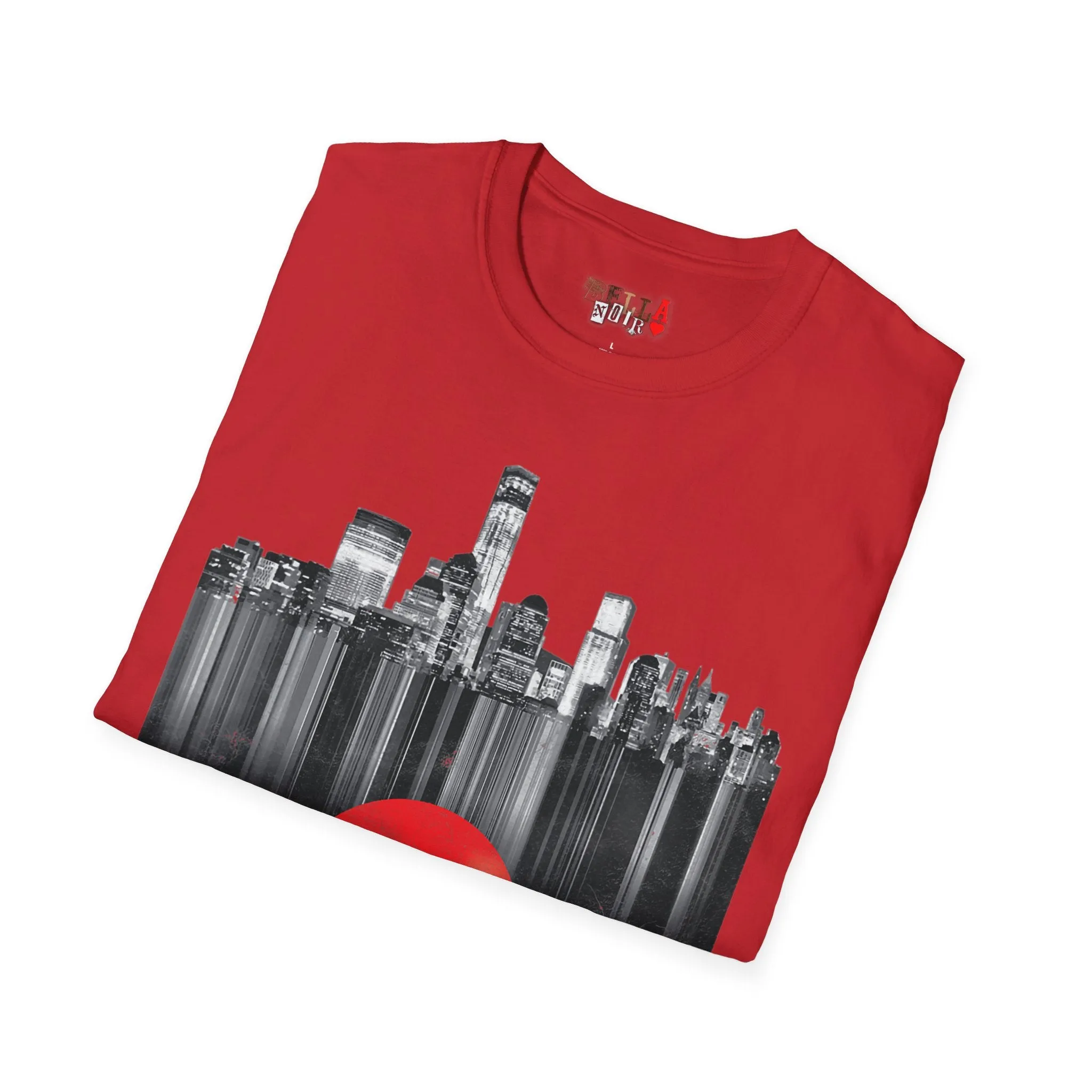Wax City Skyline Unisex Softstyle T-Shirt