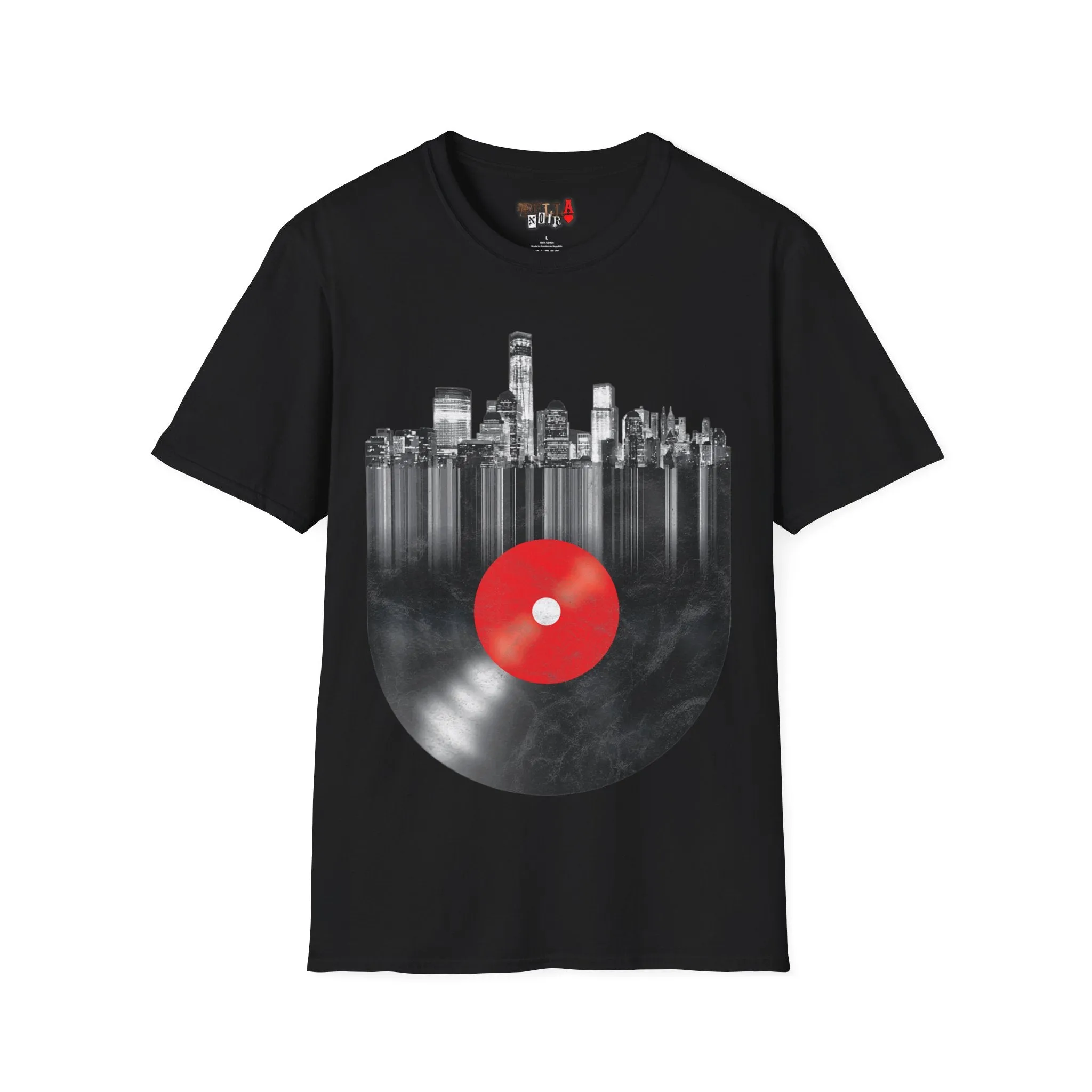 Wax City Skyline Unisex Softstyle T-Shirt