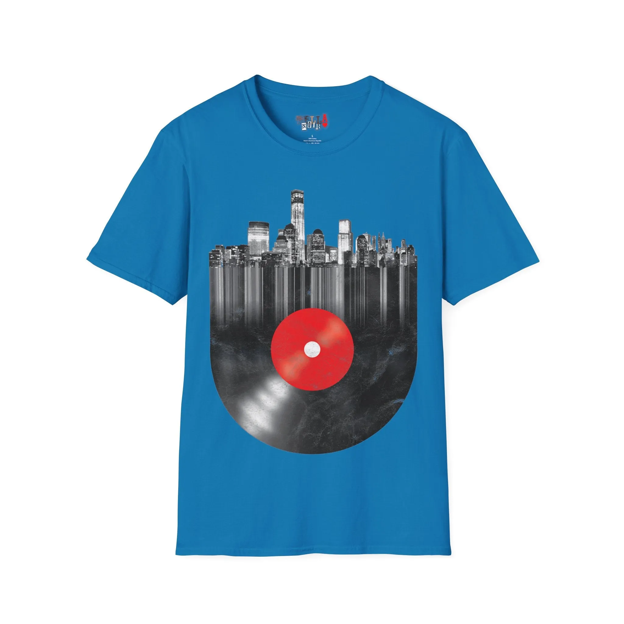 Wax City Skyline Unisex Softstyle T-Shirt