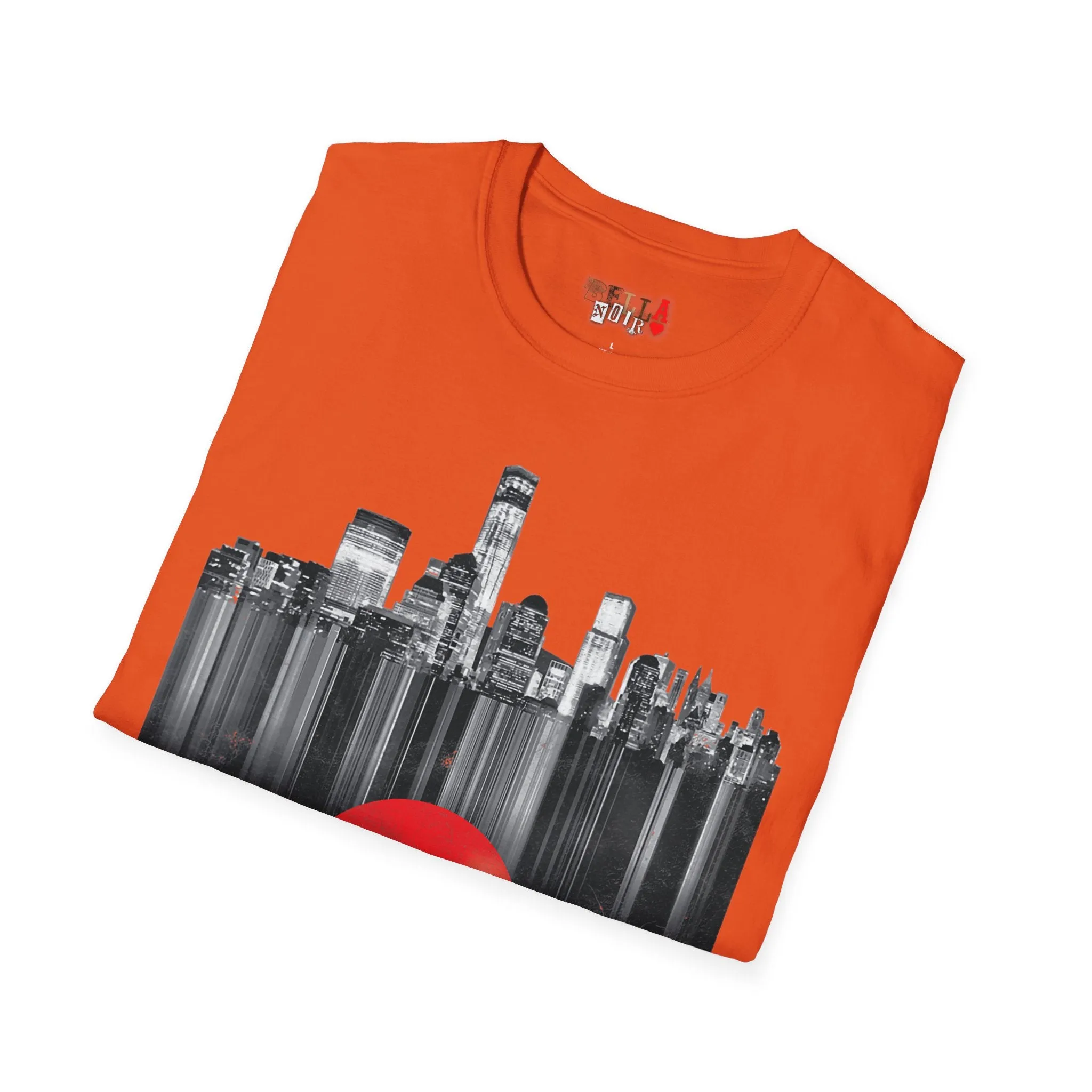 Wax City Skyline Unisex Softstyle T-Shirt