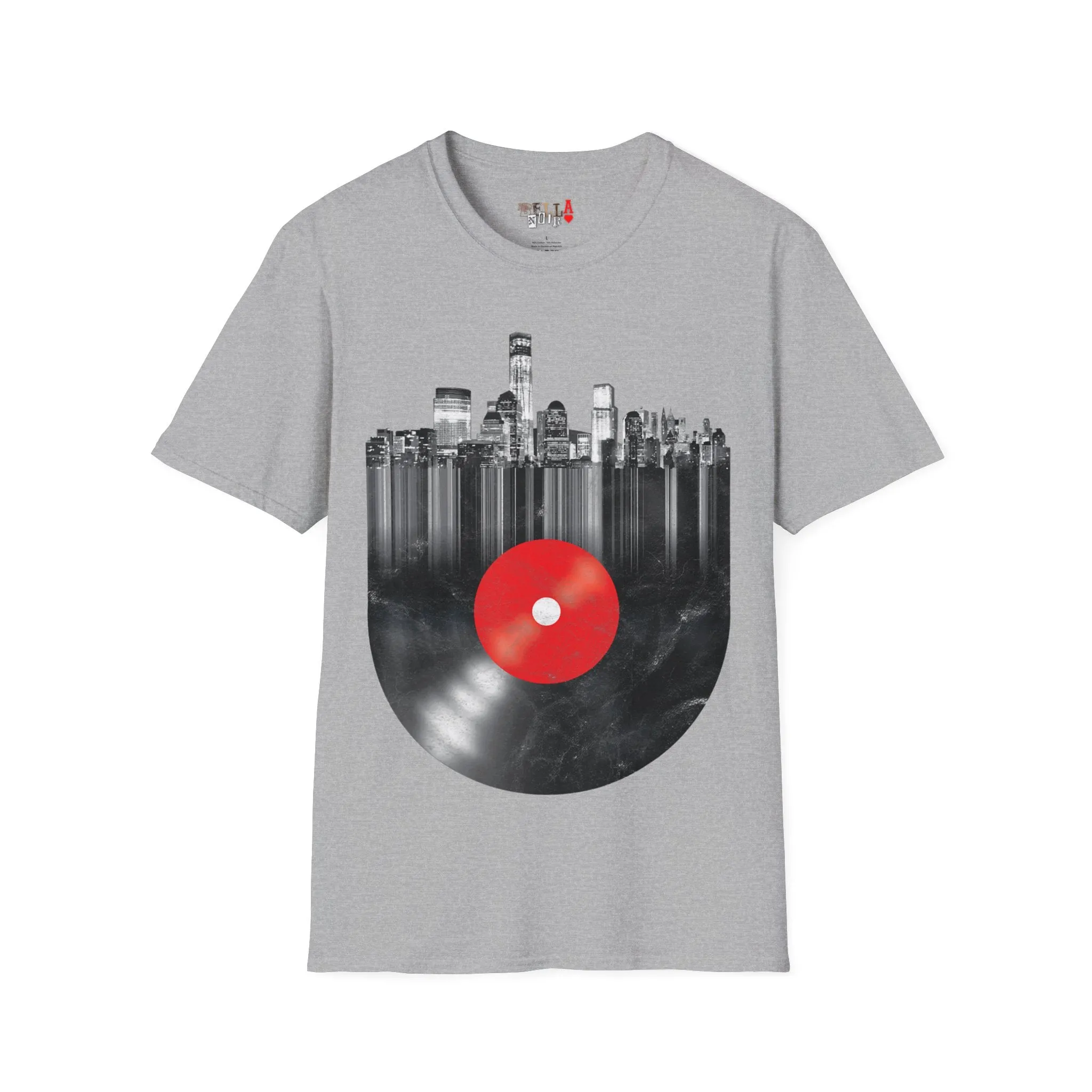 Wax City Skyline Unisex Softstyle T-Shirt