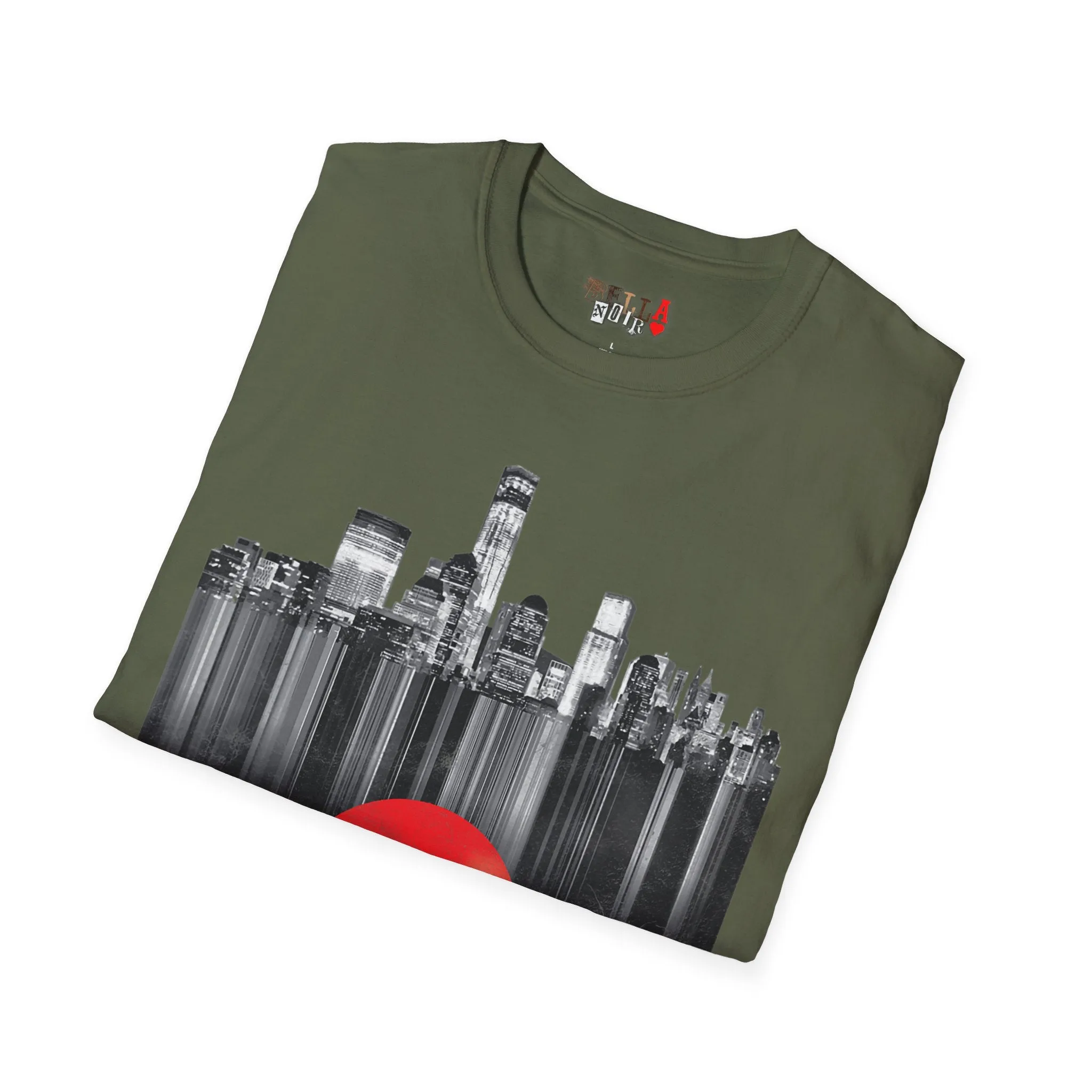 Wax City Skyline Unisex Softstyle T-Shirt