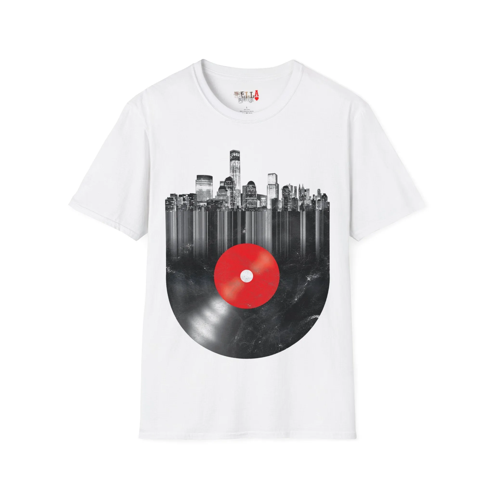 Wax City Skyline Unisex Softstyle T-Shirt