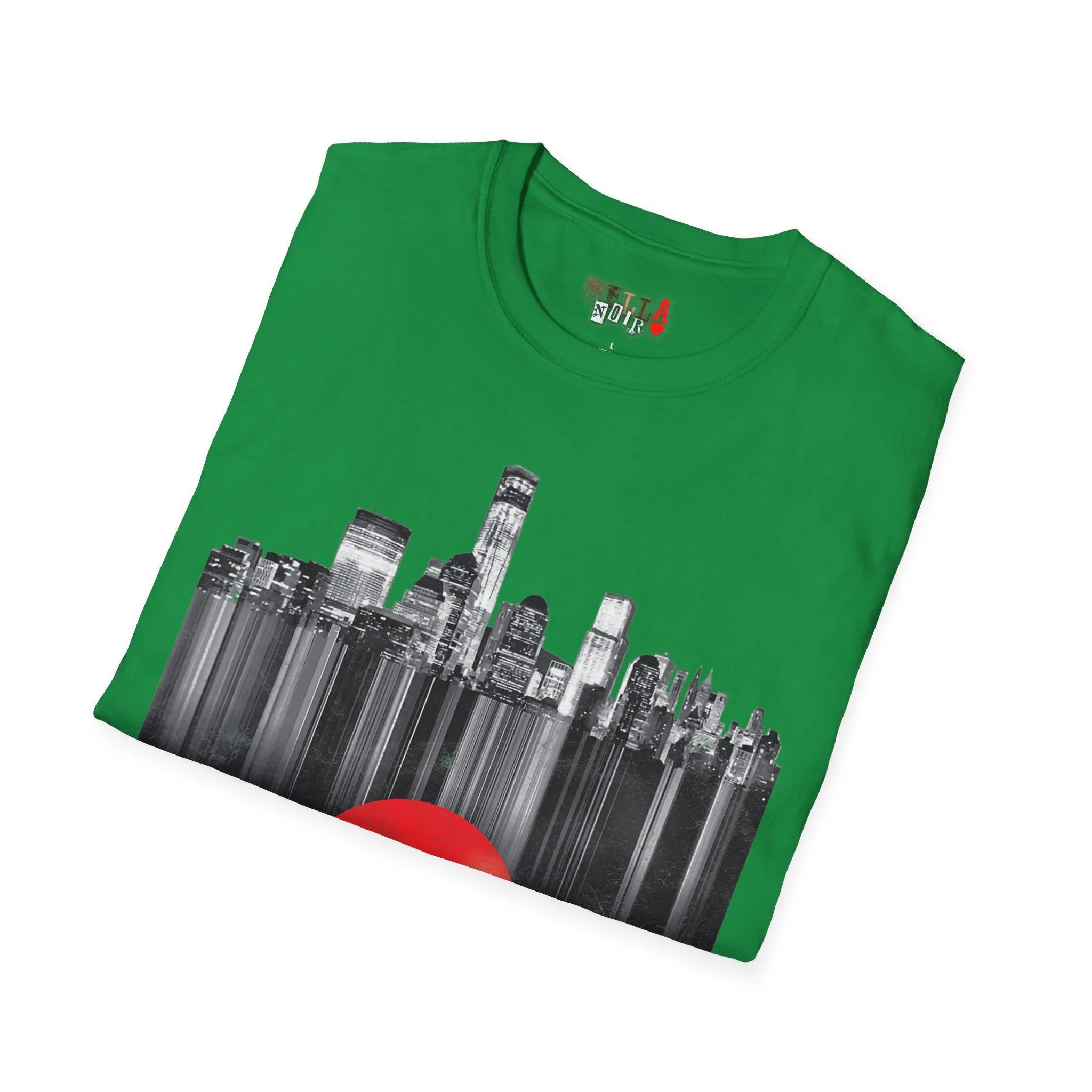 Wax City Skyline Unisex Softstyle T-Shirt