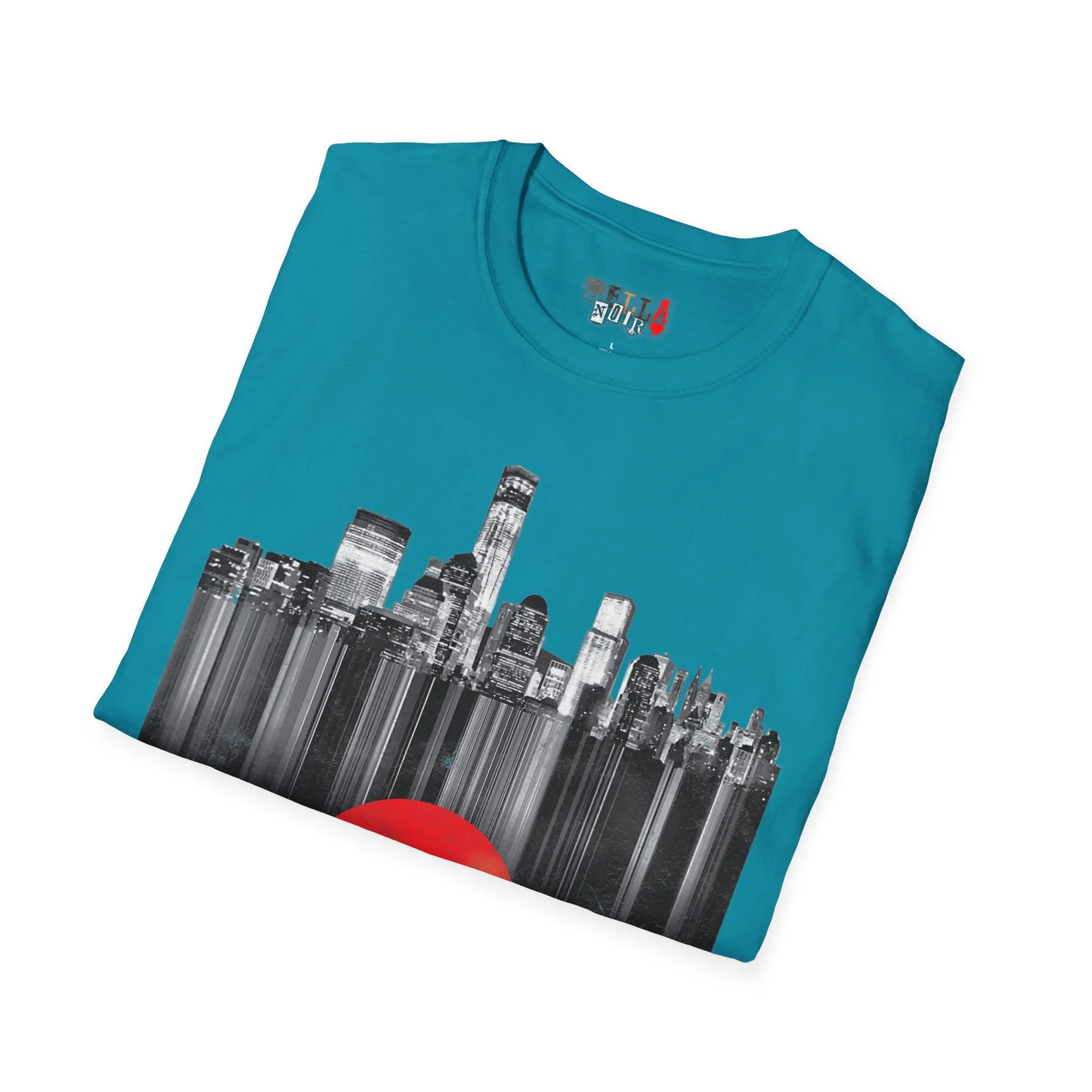 Wax City Skyline Unisex Softstyle T-Shirt