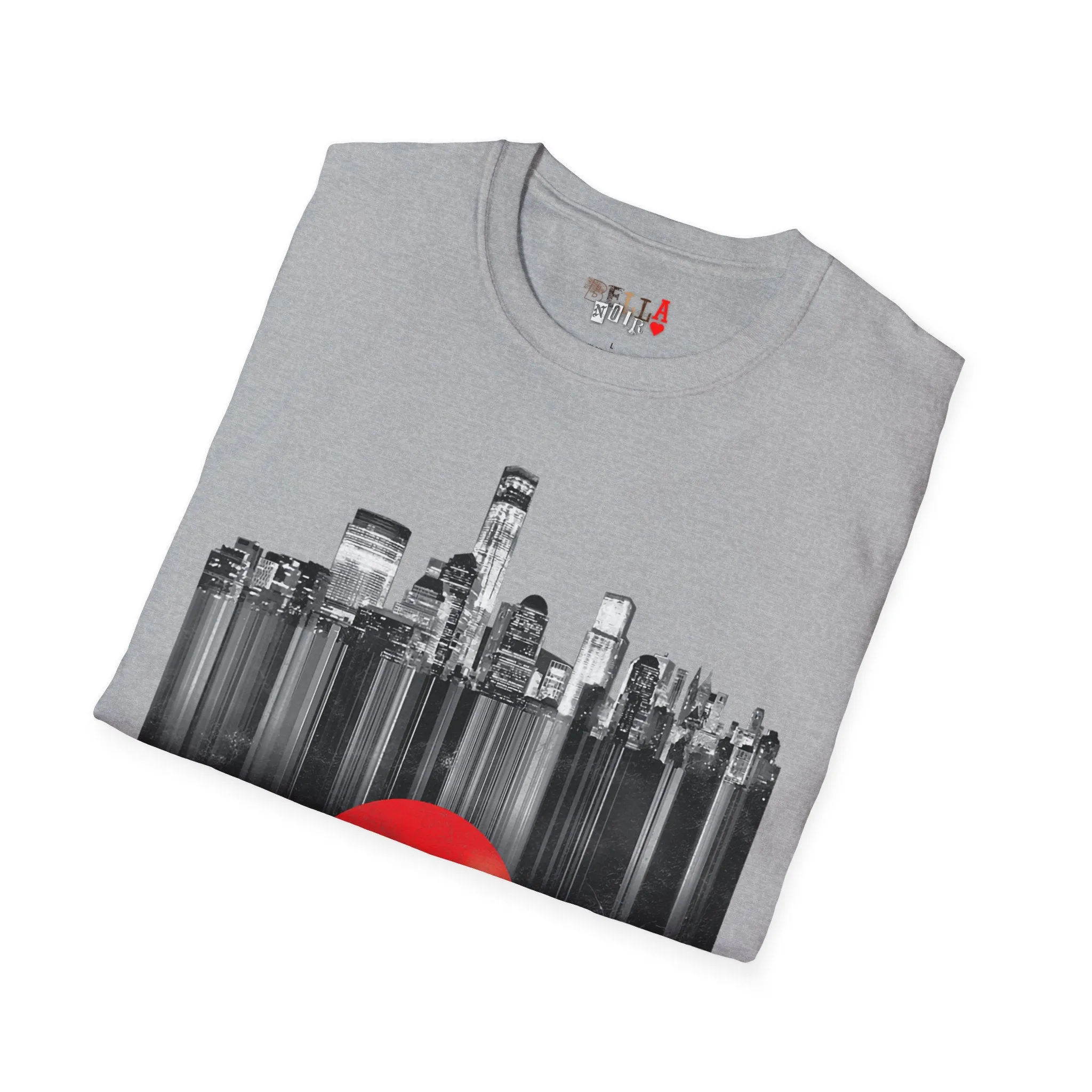 Wax City Skyline Unisex Softstyle T-Shirt