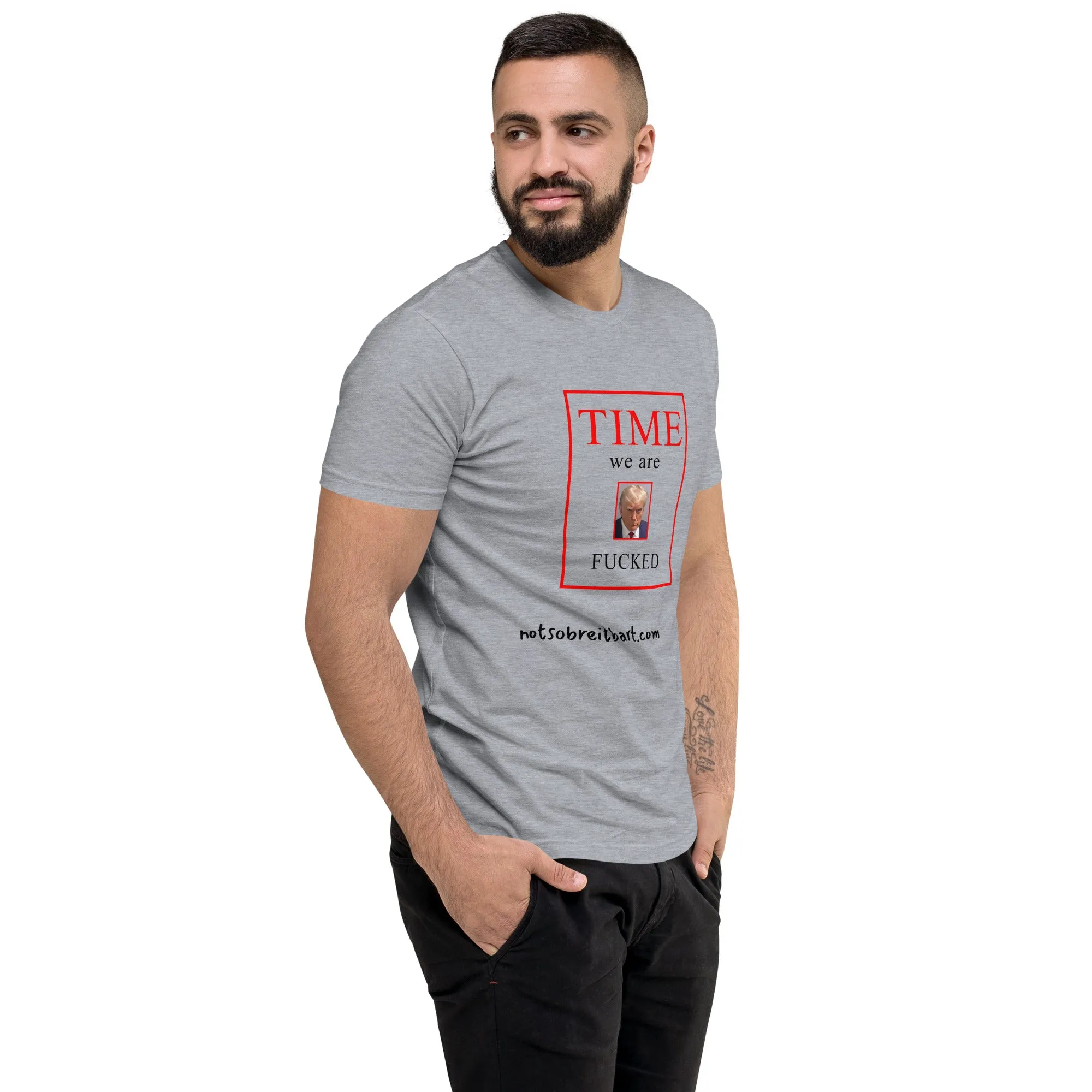 We Are Fucked Men's Fitted Short Sleeve T-shirt