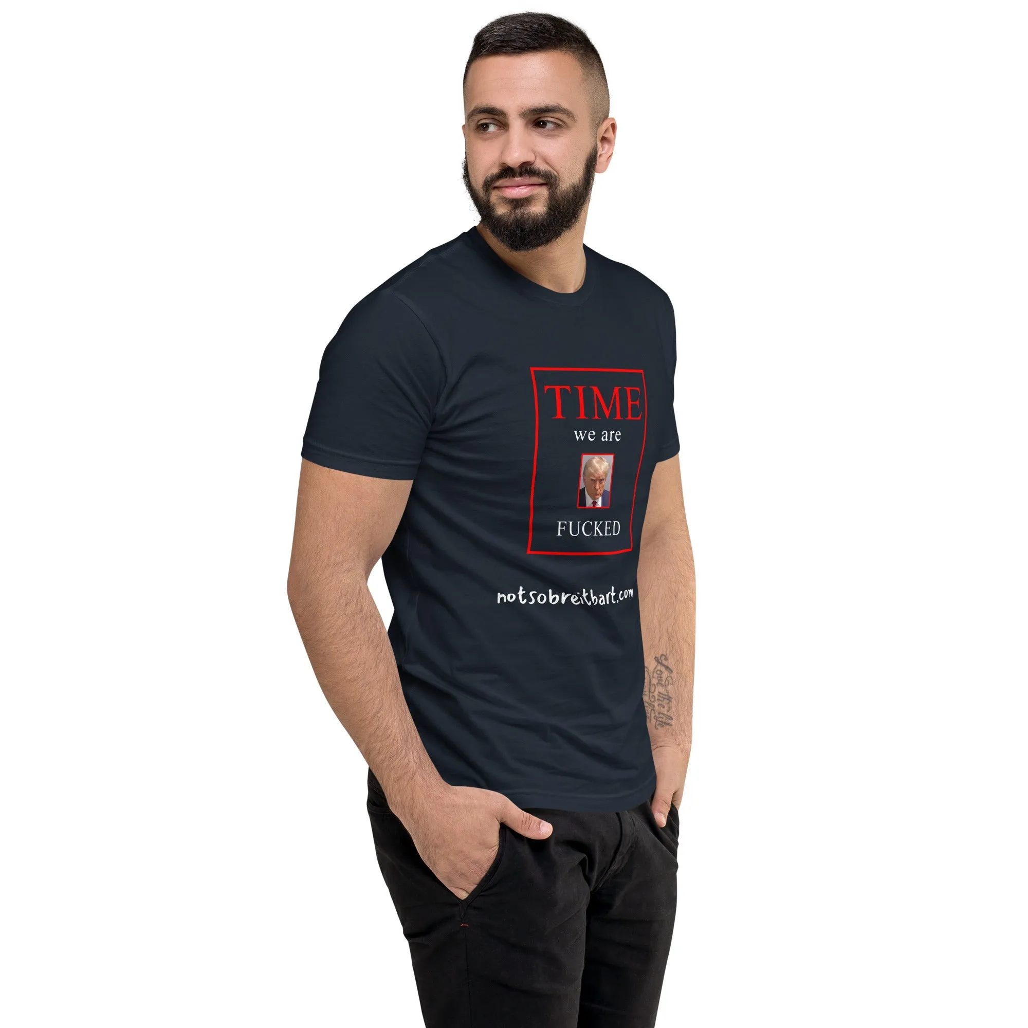 We Are Fucked Men's Fitted Short Sleeve T-shirt