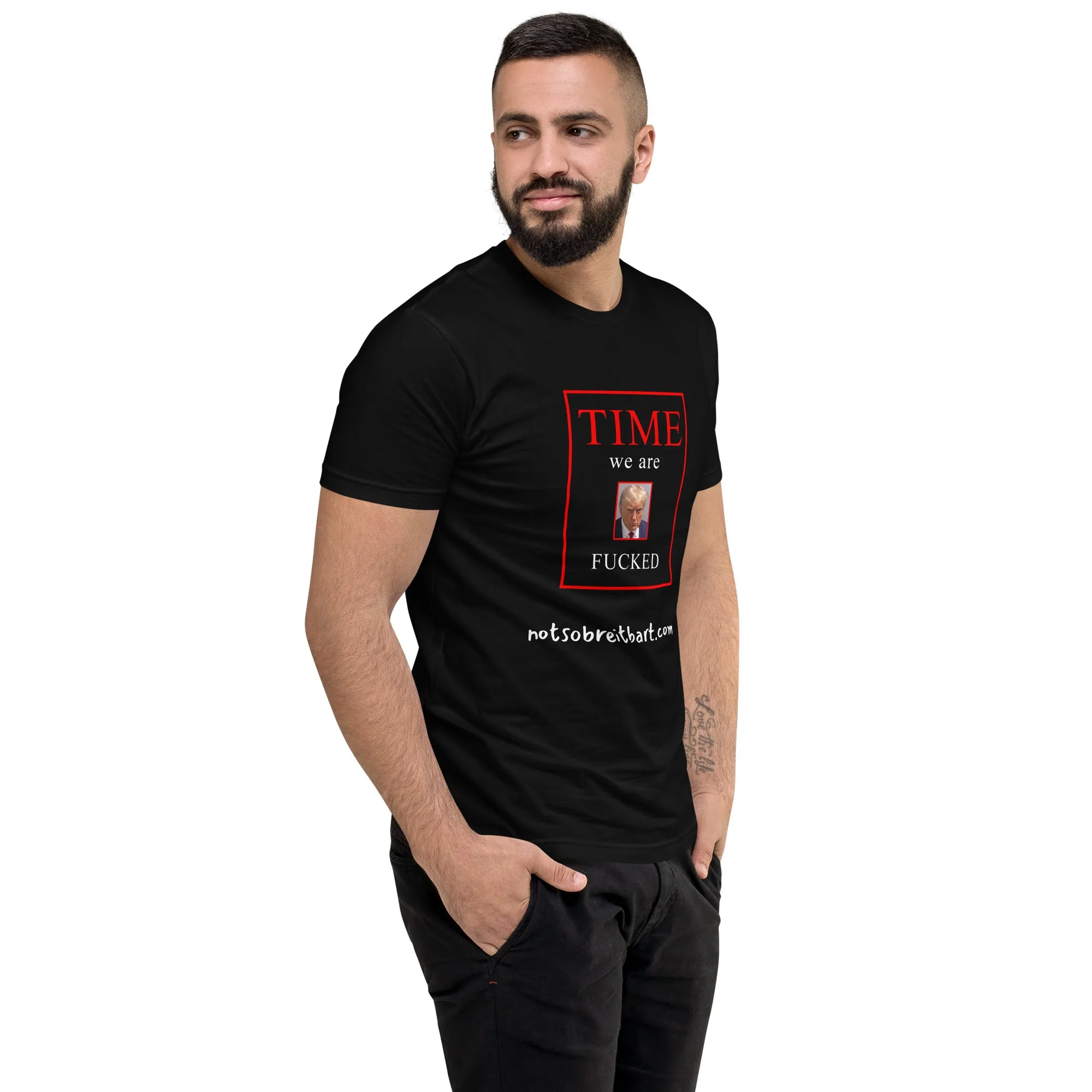 We Are Fucked Men's Fitted Short Sleeve T-shirt