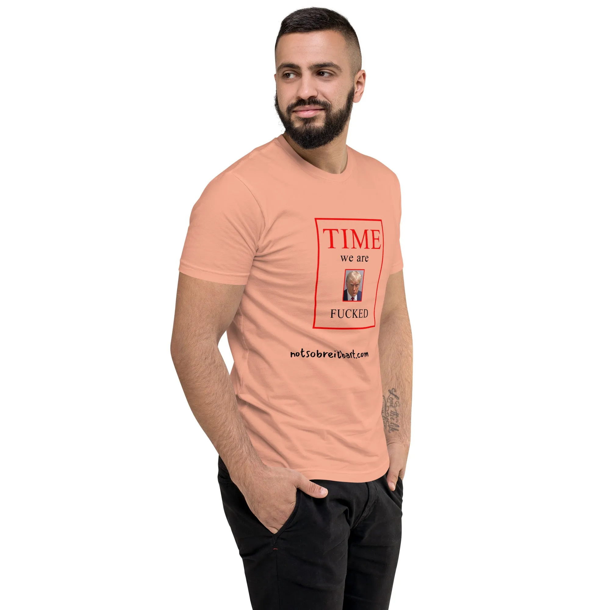 We Are Fucked Men's Fitted Short Sleeve T-shirt