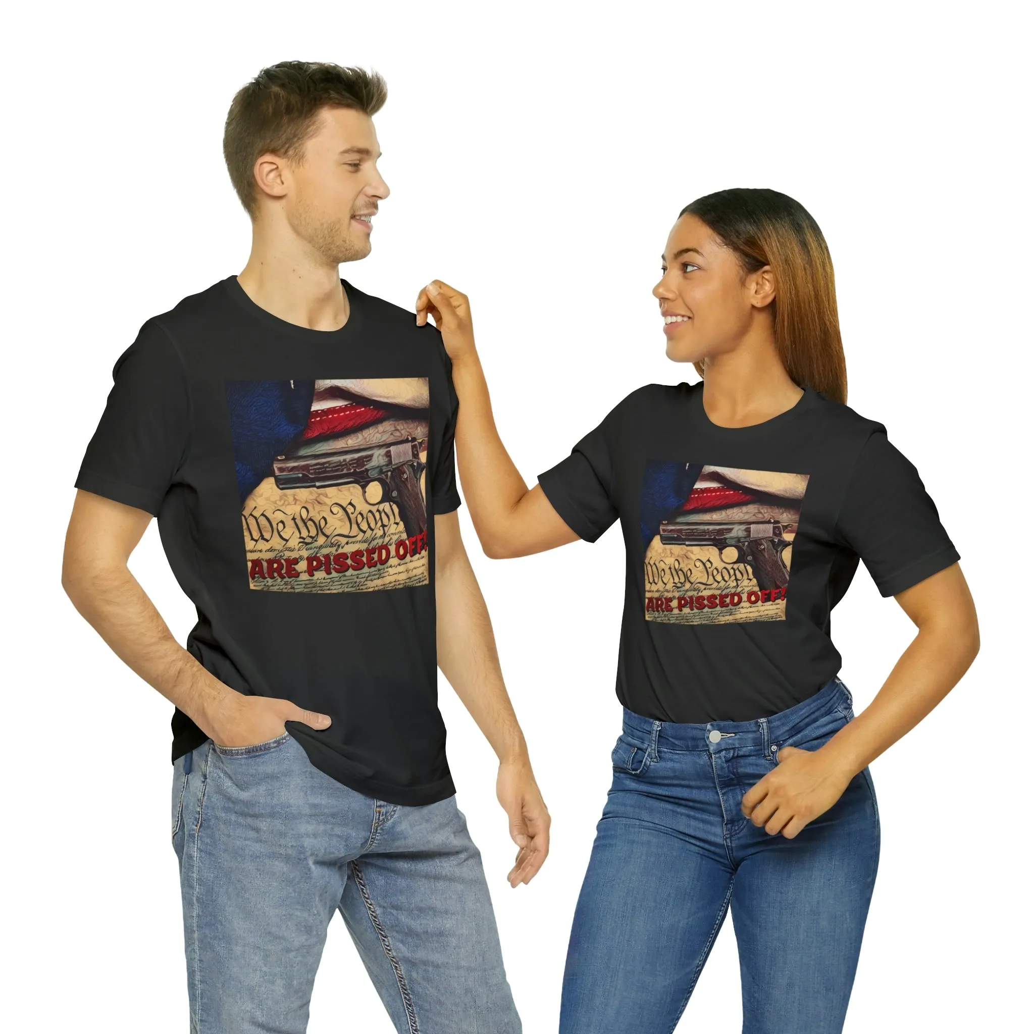 We The People Are Pissed Off! Short Sleeve Tee