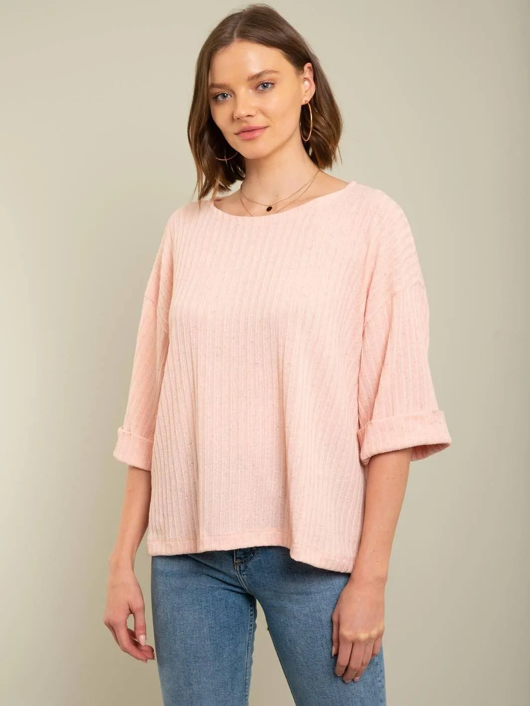 WOMEN'S 3/4 SLEEVE TOP