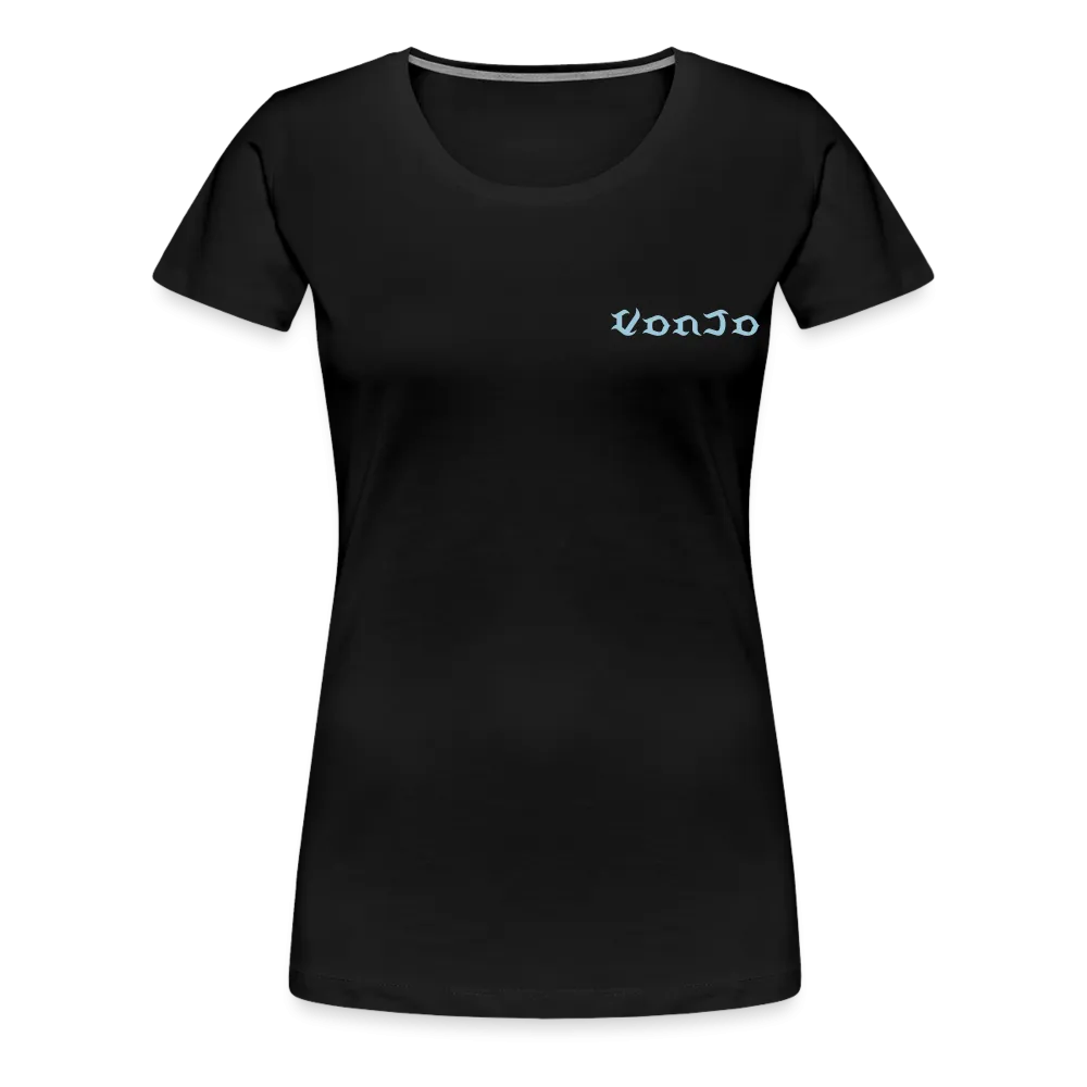 Women's God is Love (Baby Blue Letter) Tee