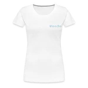 Women's God is Love (Baby Blue Letter) Tee