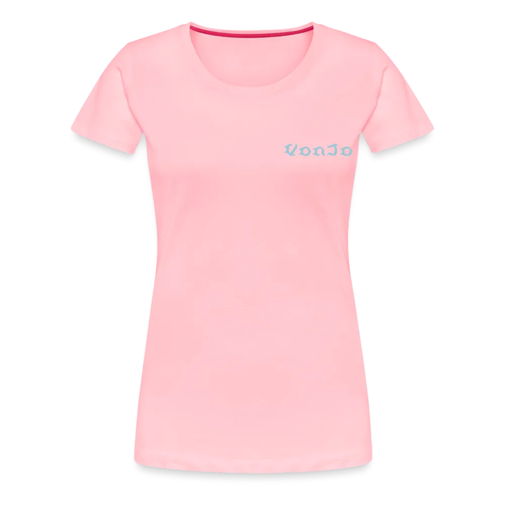 Women's God is Love (Baby Blue Letter) Tee