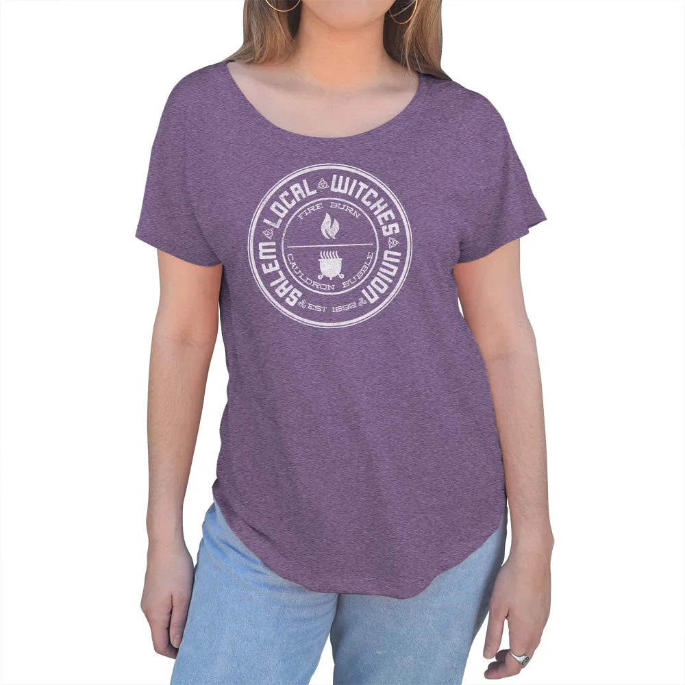 Women's Salem Local Witches Union Scoop Neck T-Shirt