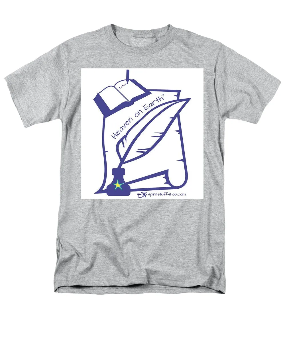 Writer Heaven On Earth - Men's T-Shirt  (Regular Fit)