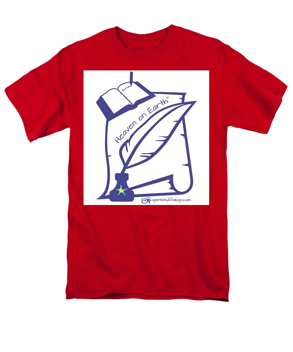 Writer Heaven On Earth - Men's T-Shirt  (Regular Fit)