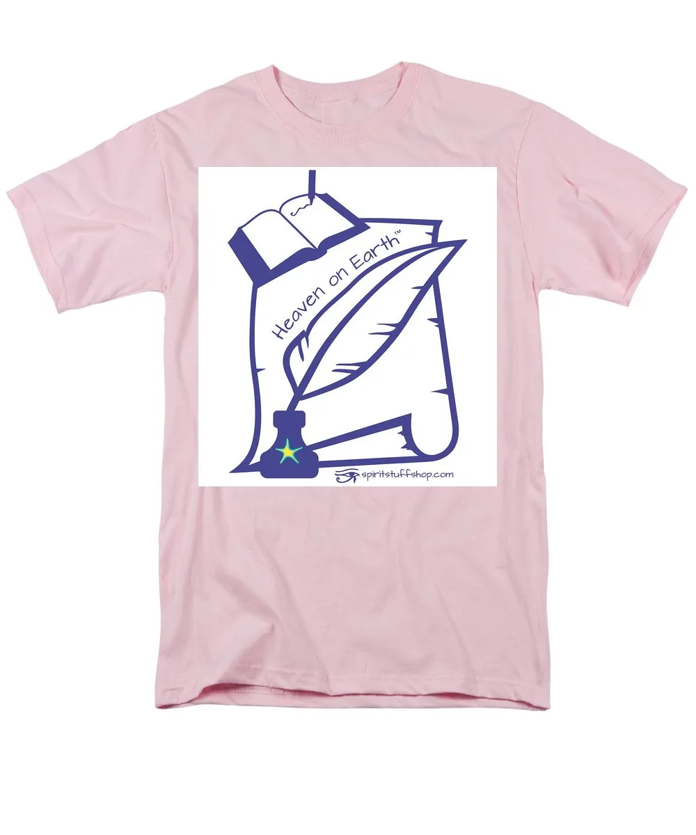 Writer Heaven On Earth - Men's T-Shirt  (Regular Fit)