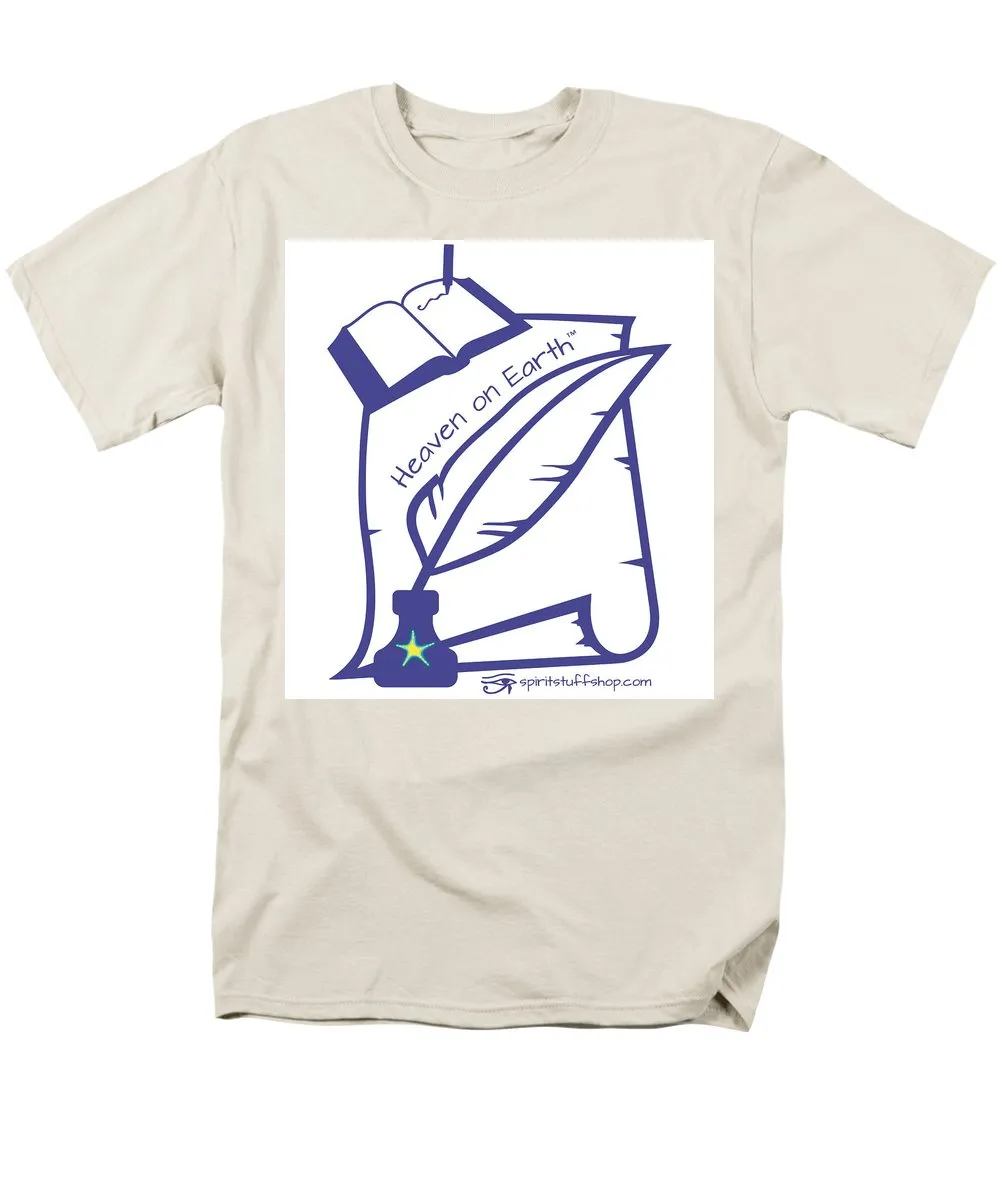 Writer Heaven On Earth - Men's T-Shirt  (Regular Fit)