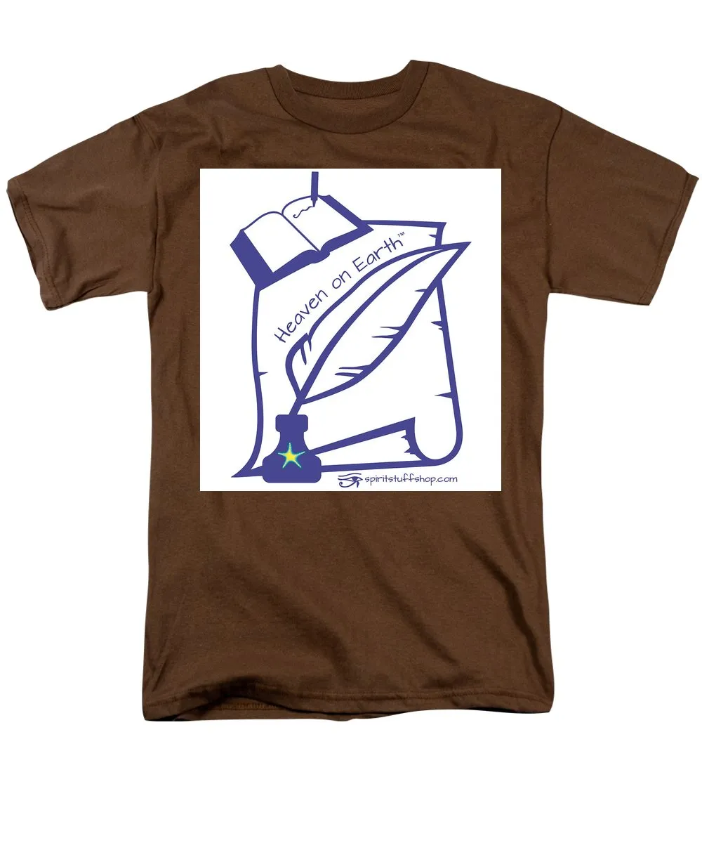 Writer Heaven On Earth - Men's T-Shirt  (Regular Fit)