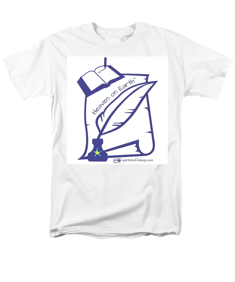 Writer Heaven On Earth - Men's T-Shirt  (Regular Fit)