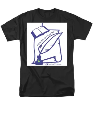 Writer Heaven On Earth - Men's T-Shirt  (Regular Fit)