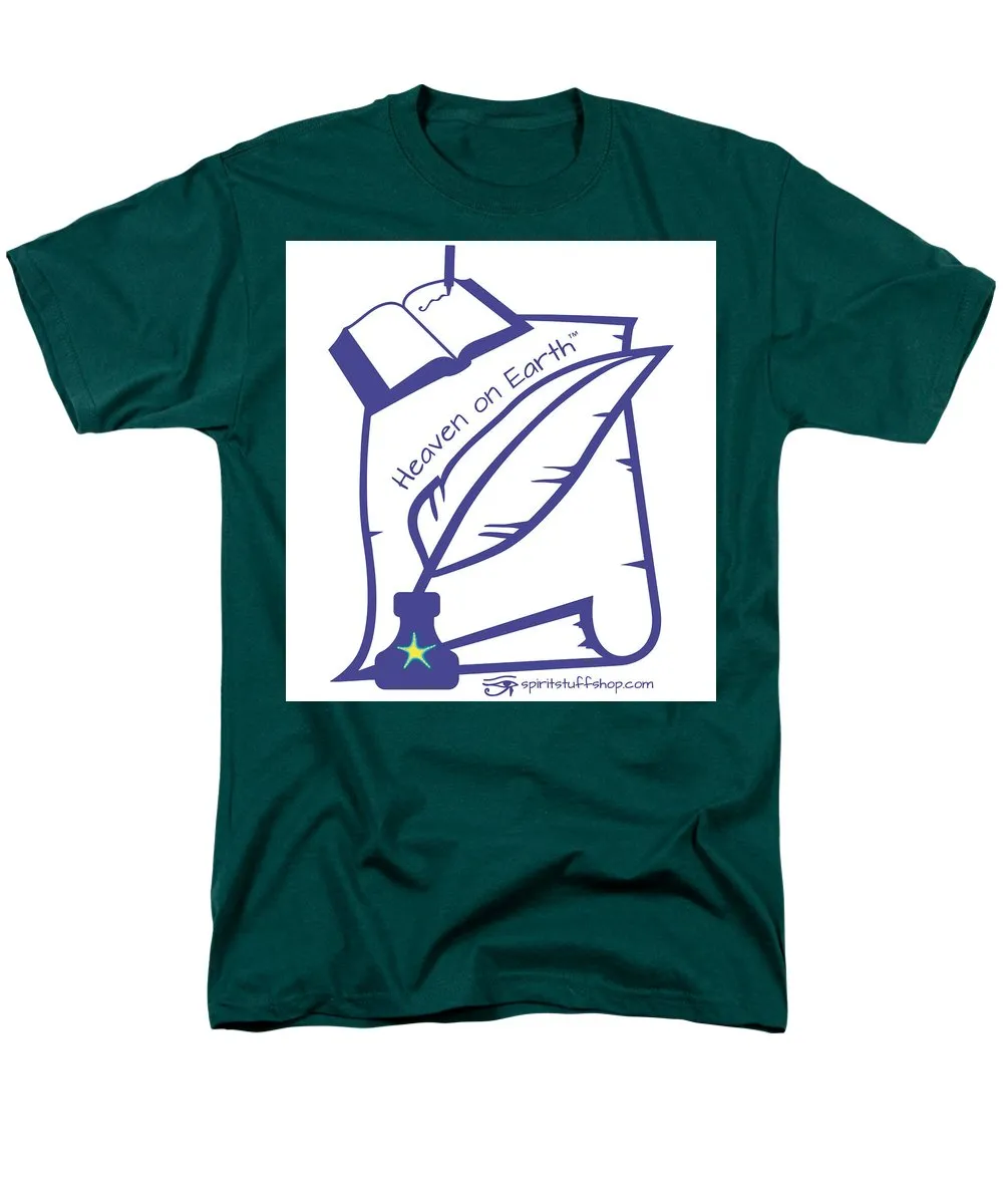 Writer Heaven On Earth - Men's T-Shirt  (Regular Fit)