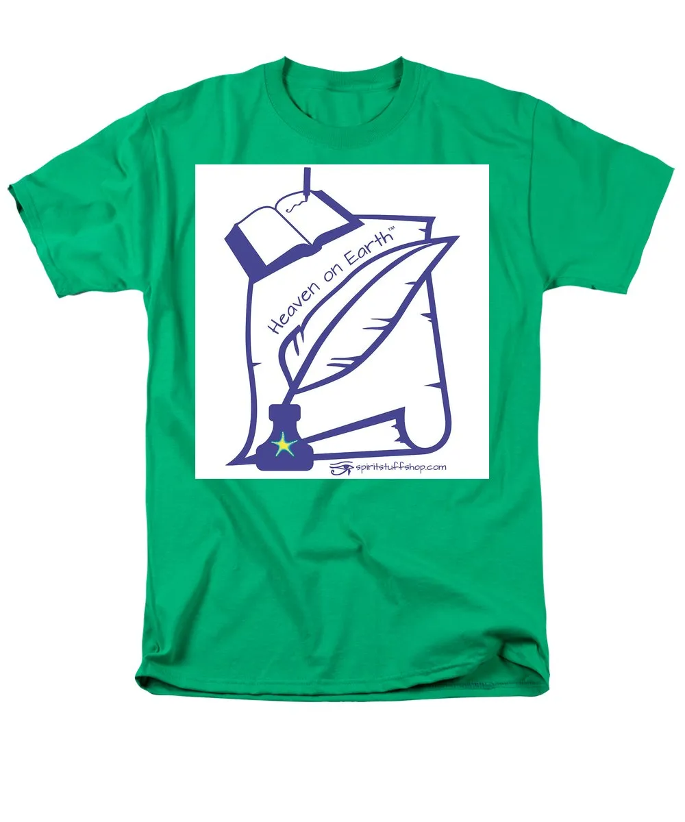 Writer Heaven On Earth - Men's T-Shirt  (Regular Fit)