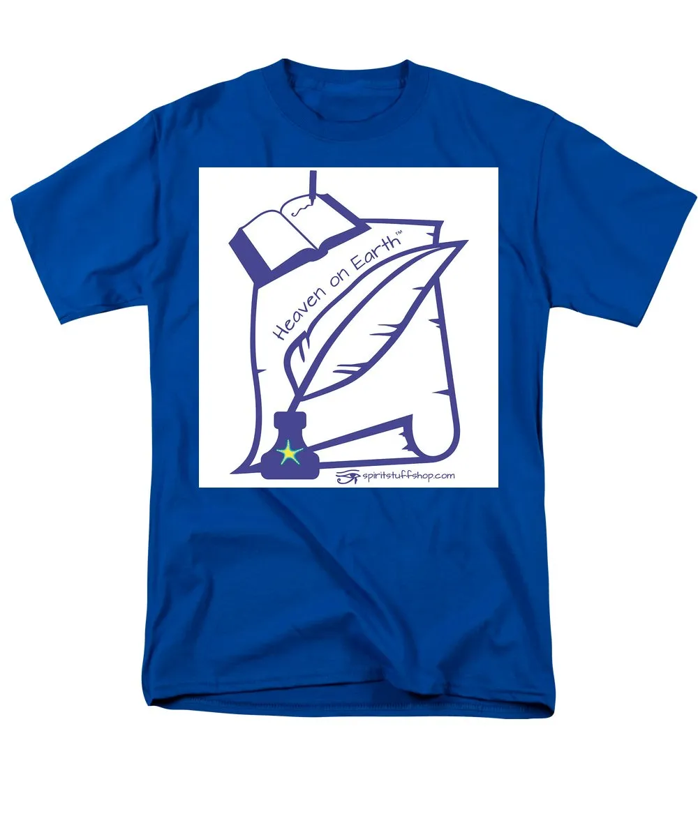 Writer Heaven On Earth - Men's T-Shirt  (Regular Fit)