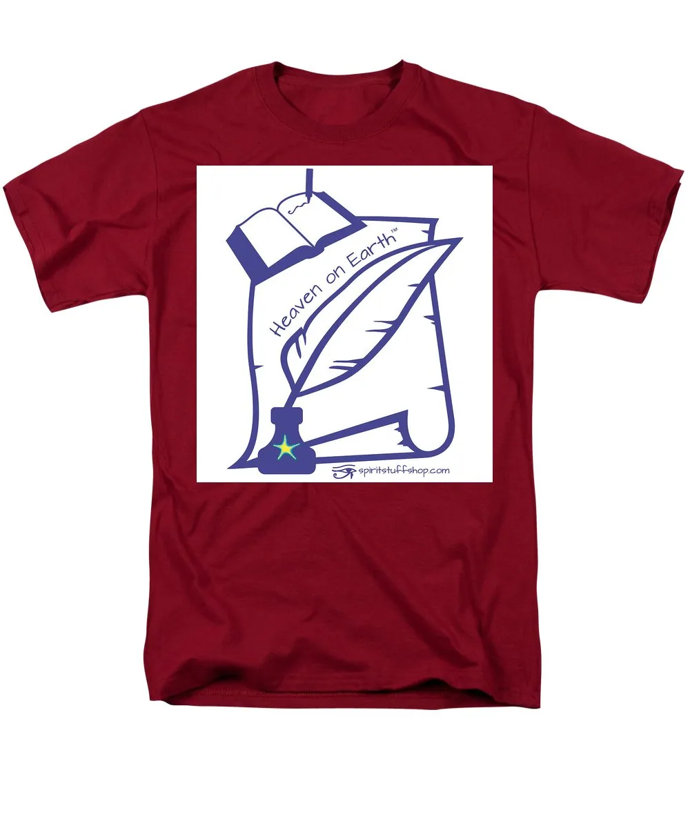 Writer Heaven On Earth - Men's T-Shirt  (Regular Fit)