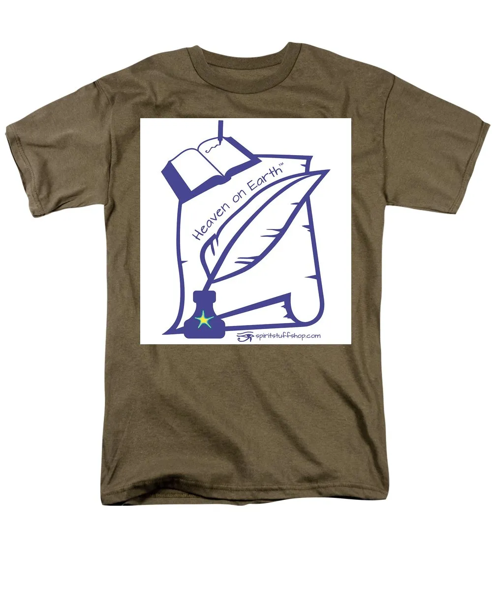 Writer Heaven On Earth - Men's T-Shirt  (Regular Fit)