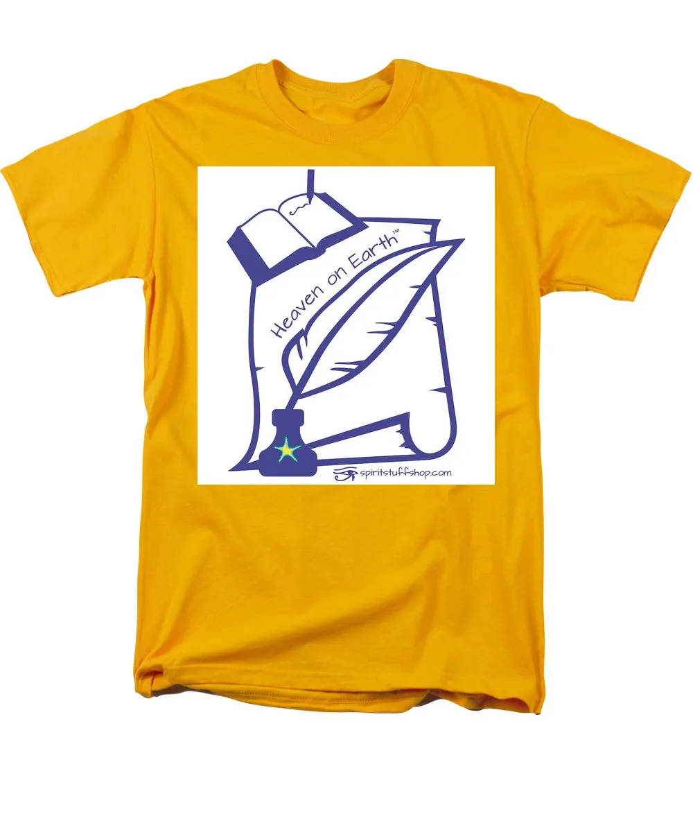 Writer Heaven On Earth - Men's T-Shirt  (Regular Fit)