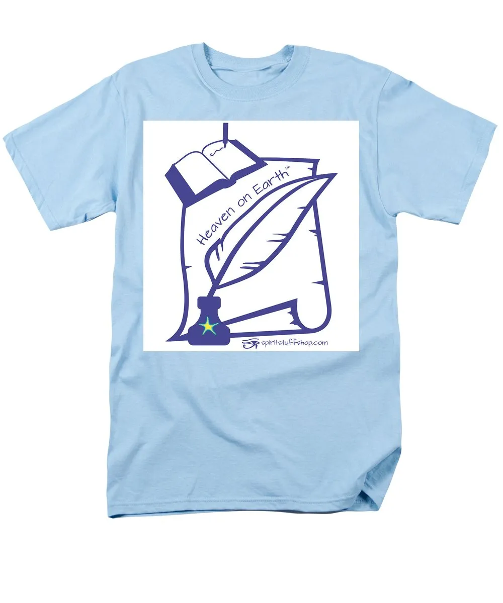 Writer Heaven On Earth - Men's T-Shirt  (Regular Fit)