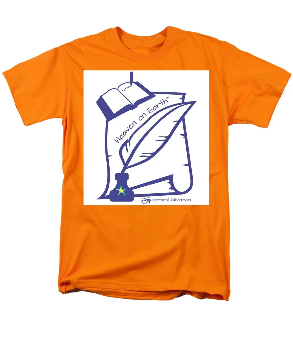 Writer Heaven On Earth - Men's T-Shirt  (Regular Fit)