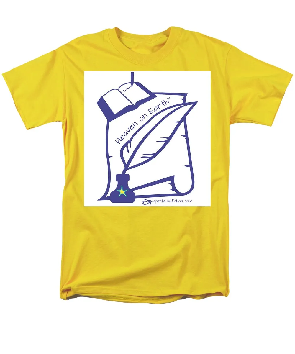 Writer Heaven On Earth - Men's T-Shirt  (Regular Fit)