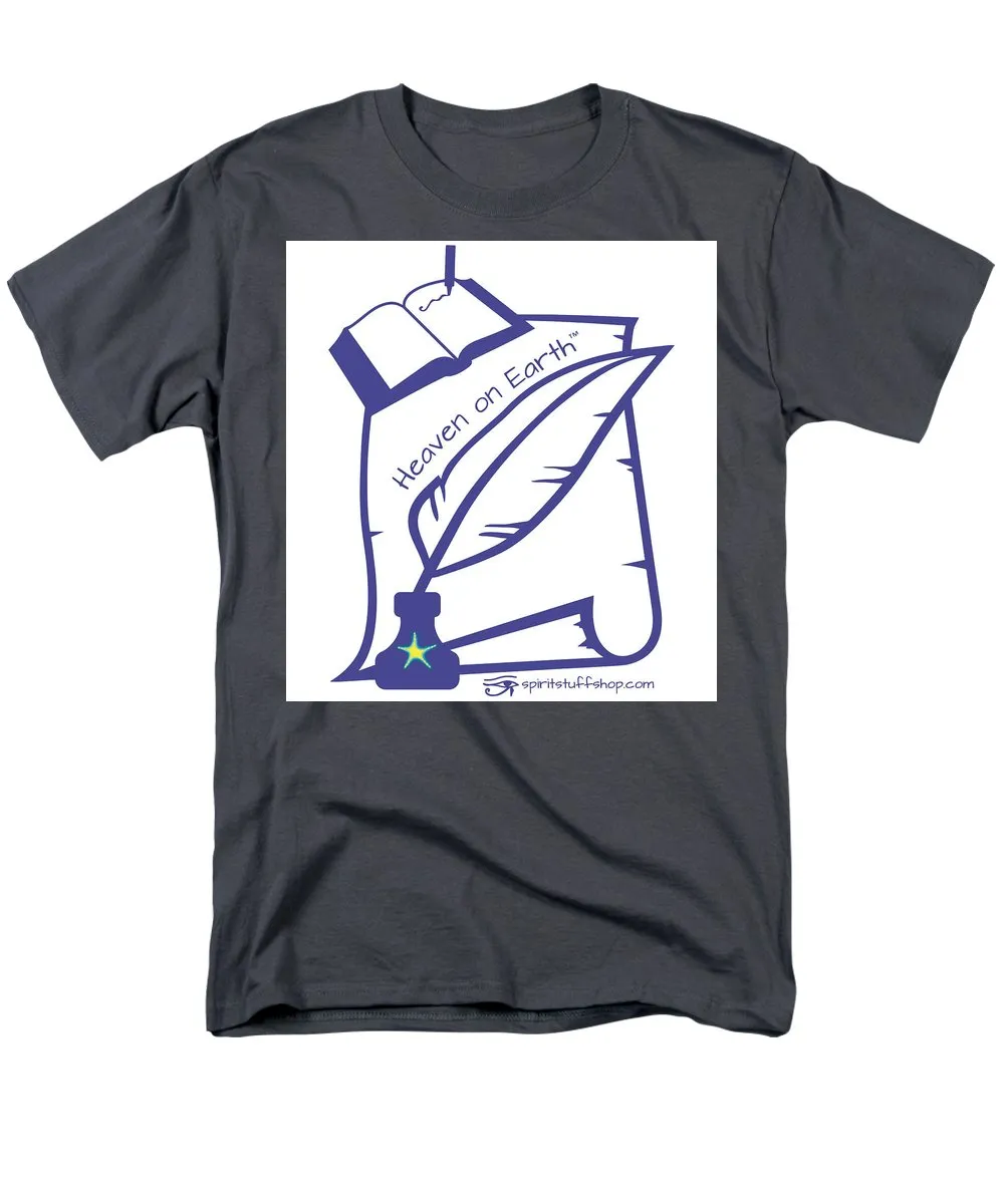 Writer Heaven On Earth - Men's T-Shirt  (Regular Fit)