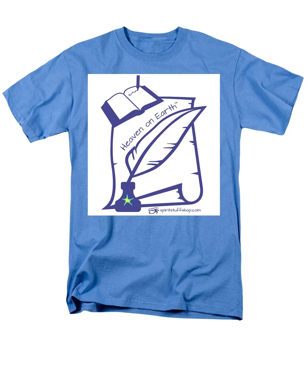 Writer Heaven On Earth - Men's T-Shirt  (Regular Fit)