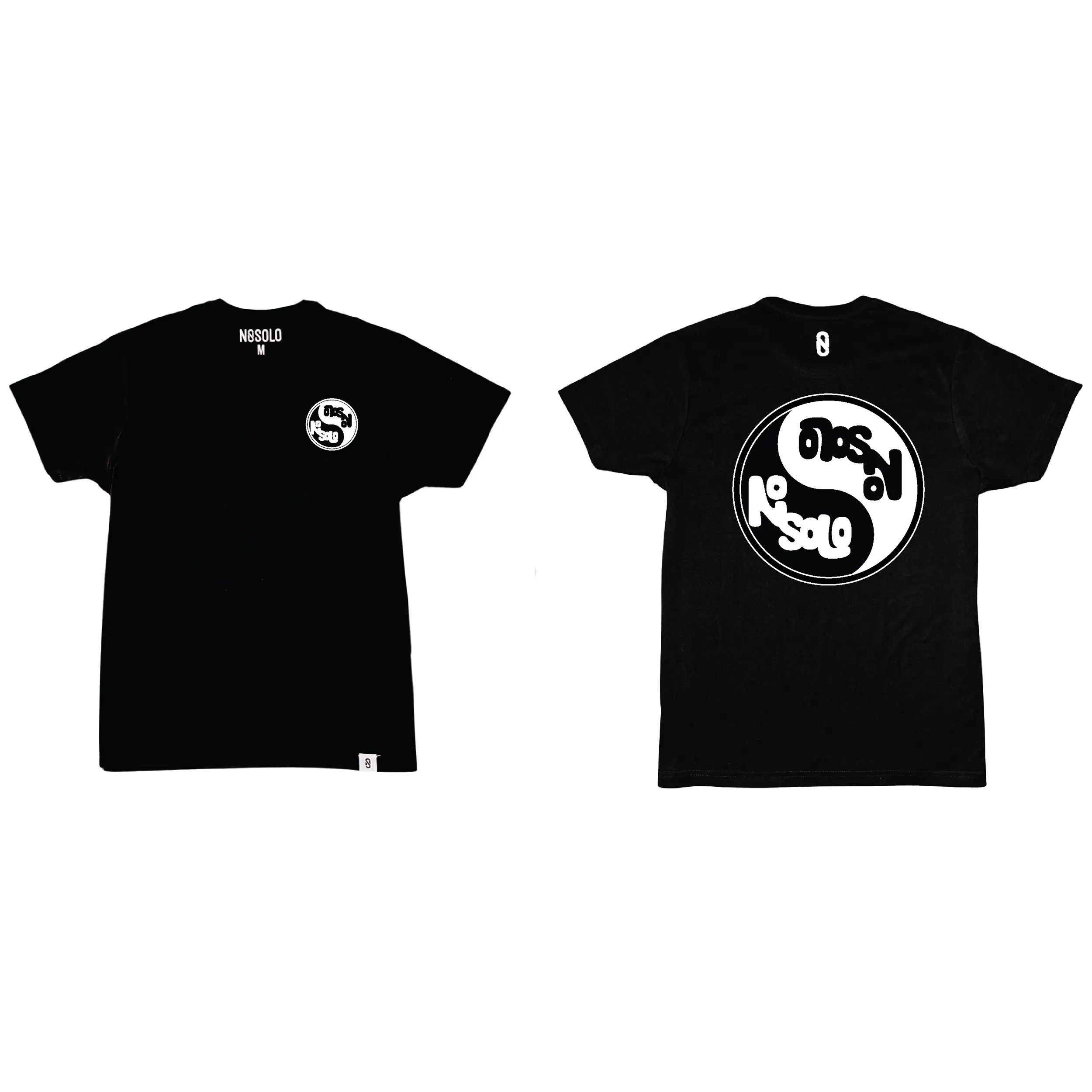 Yin Yang Short Sleeve T-Shirt - Black
