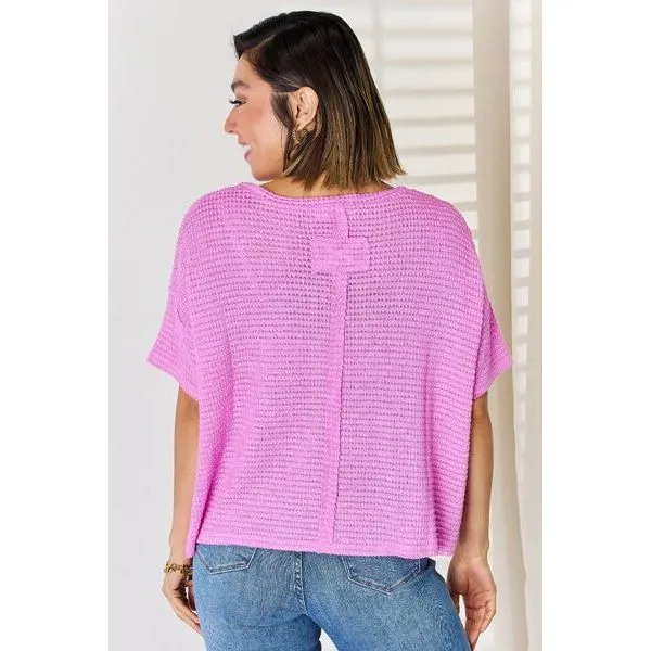 Zenana Full Size Round Neck Short Sleeve T-Shirt